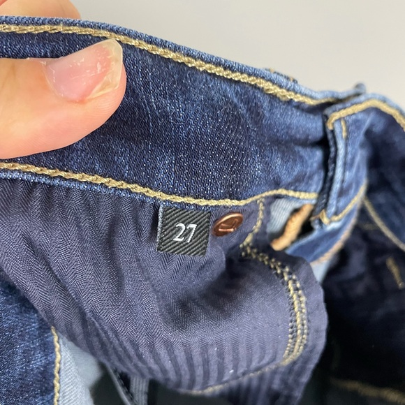 7 for all mankind kick crop jeans - Picture 14 of 16